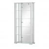 Vitrine, 2-türig Filaga | silberfarbig
