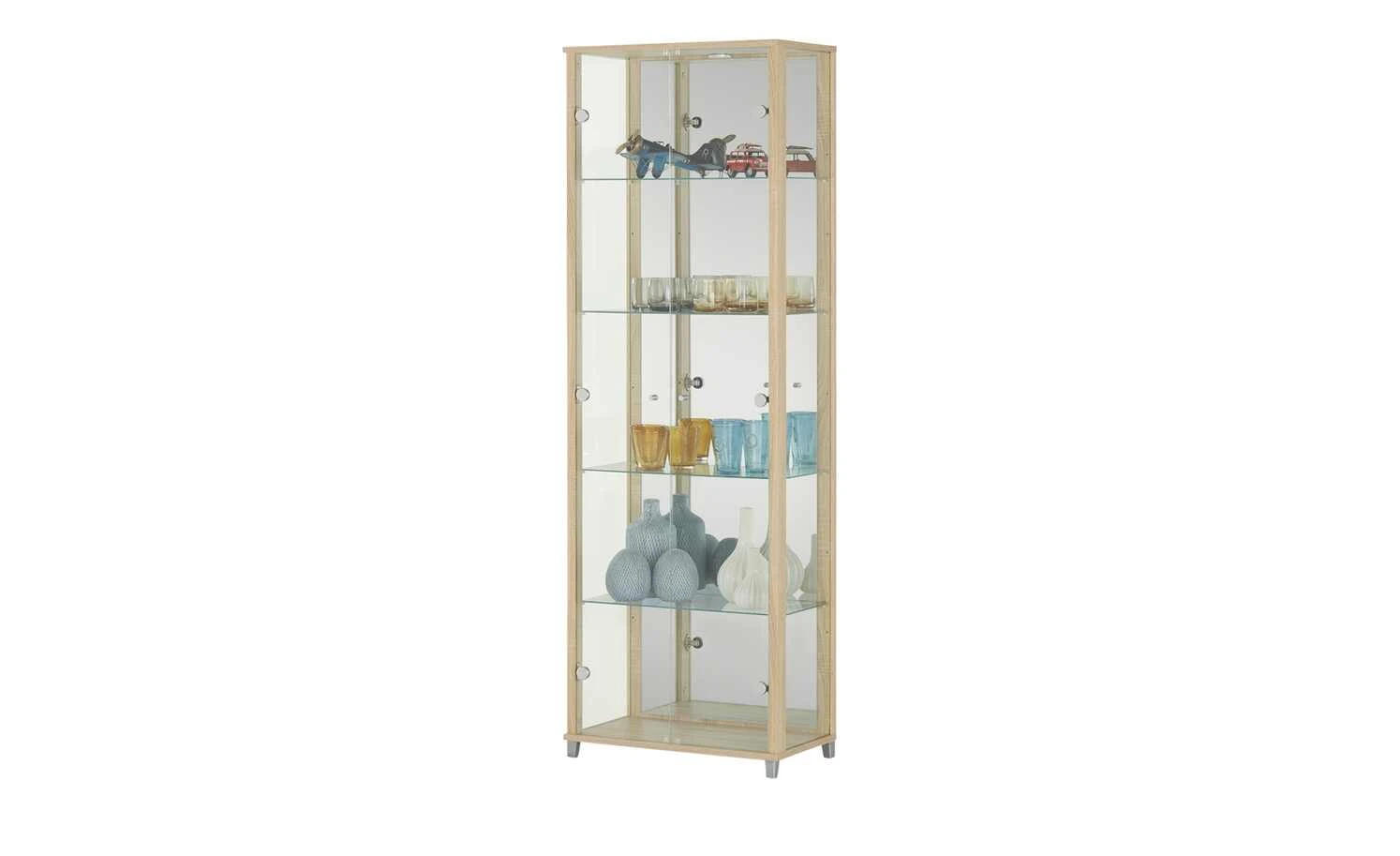 Vitrine Cristal | 2|Stück Eiche sägerau (Nachbildung) 12 Vitrine Cristal | 2|Stück Eiche sägerau (Nachbildung) – Bild 12