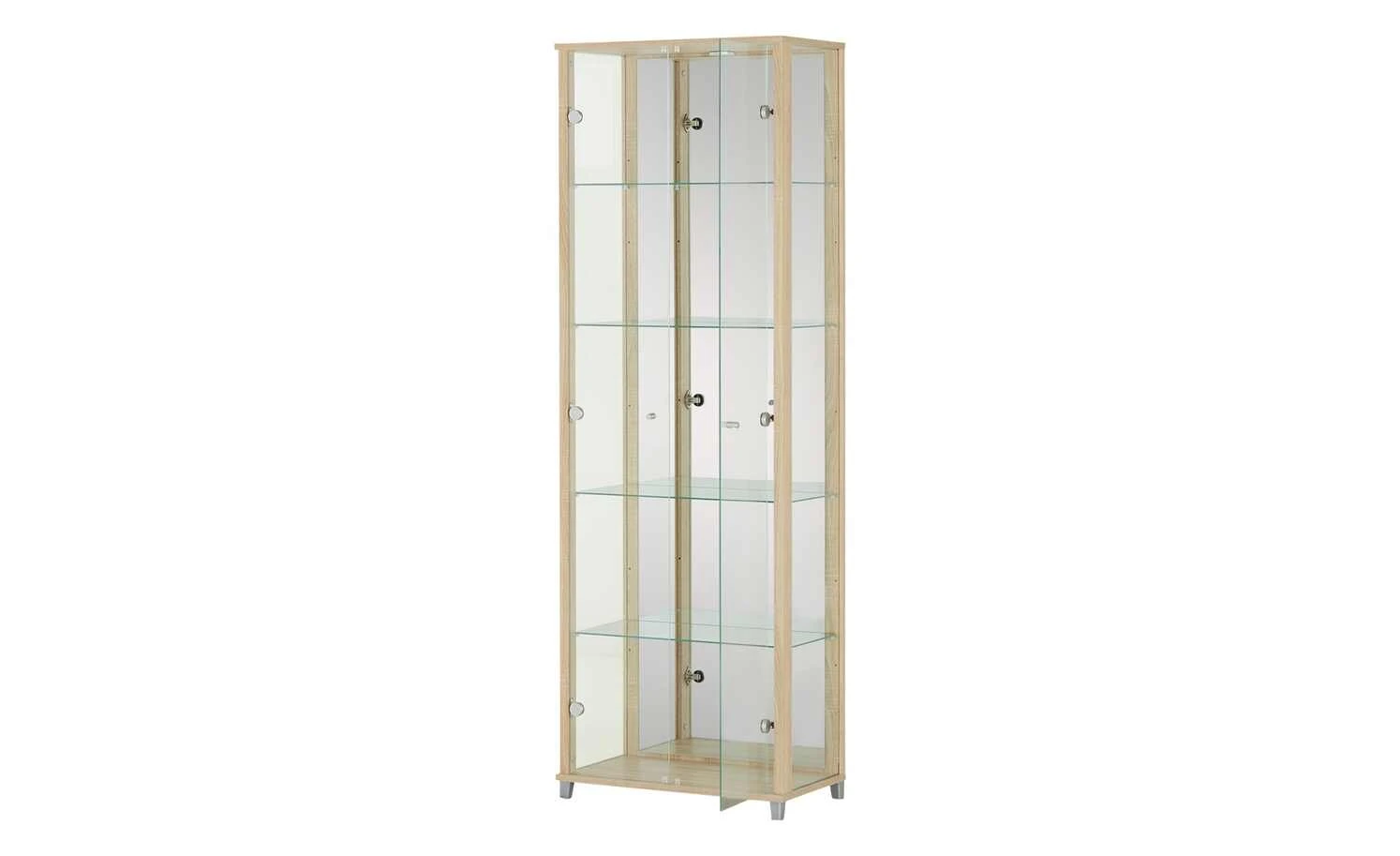 Vitrine Cristal | 2|Stück Eiche sägerau (Nachbildung) 15 Vitrine Cristal | 2|Stück Eiche sägerau (Nachbildung) – Bild 15
