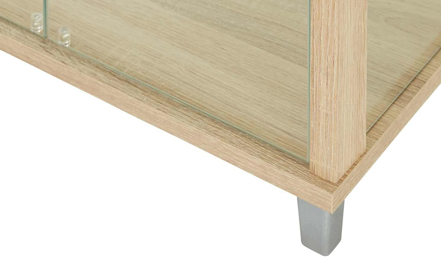 Vitrine Cristal | 2|Stück Eiche sägerau (Nachbildung) 5 Vitrine Cristal | 2|Stück Eiche sägerau (Nachbildung) – Bild 5