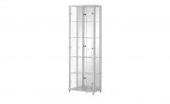 Vitrine Cristal | 2|Stück silberfarben -Kommode & Sideboards Verkäufe 13346744 16 202010090631