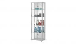 Vitrine Cristal | 2|Stück silberfarben -Kommode & Sideboards Verkäufe 13346744 3 202010090631