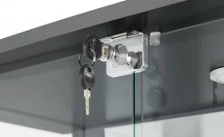 Vitrine, 2-türig Filaga | Schwarz -Kommode & Sideboards Verkäufe 13346798 9 202102102232