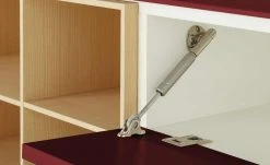 Lowboard Vono 2.0 | Rubinrot / Esche -Kommode & Sideboards Verkäufe 13347524 2 202104192232