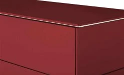 Lowboard Vono 2.0 | Rubinrot / Esche -Kommode & Sideboards Verkäufe 13347524 5 202104192232
