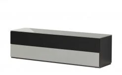 Lowboard Vono 2.0 | Hellgrau / Schwarz