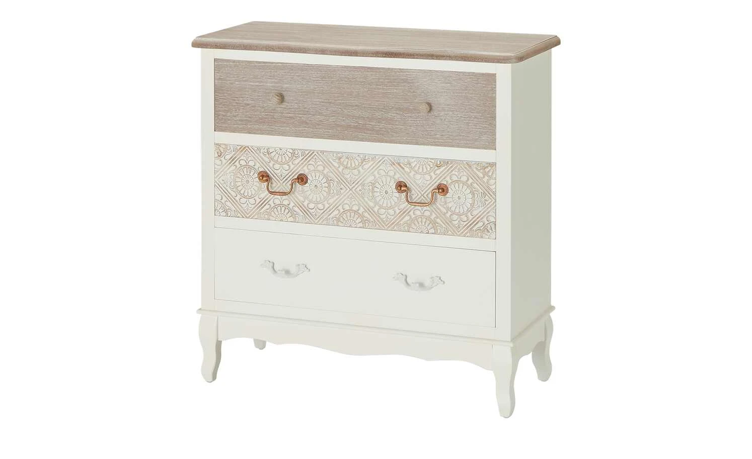 Kommode mit 3 Schüben Foggia 1 Kommode mit 3 Schüben Foggia