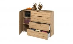 Sideboard mit 1 Tür und 4 Schüben Vitreo | Asteiche (Nachbildung) 1 Tür und 4 Schubkästen -Kommode & Sideboards Verkäufe 13348426 6 202111262339