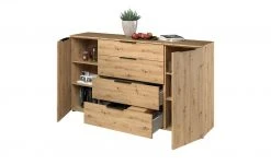 Sideboard mit 2 Türen und 4 Schüben Vitreo | Asteiche (Nachbildung) 2 Türen und 4 Schubkästen -Kommode & Sideboards Verkäufe 13348428 5 202111262338