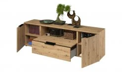 TV-Lowboard Vitreo | Asteiche (Nachbildung) 2 Türen, 1 Klappe und 1 Schubkasten -Kommode & Sideboards Verkäufe 13348430 4 202111262339