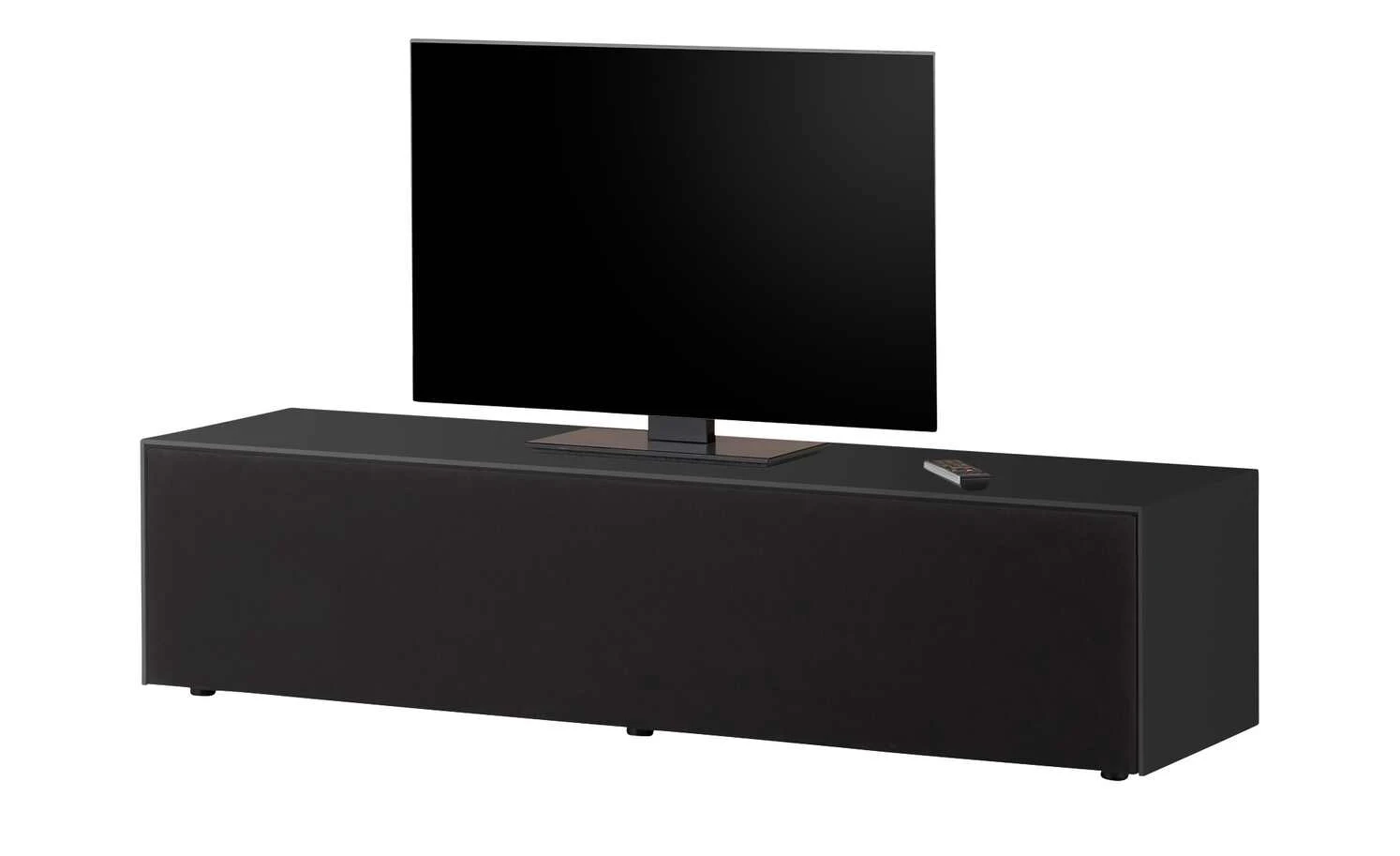 TV-Lowboard Stream | Schwarz / Anthrazit 4 TV-Lowboard Stream | Schwarz / Anthrazit – Bild 4