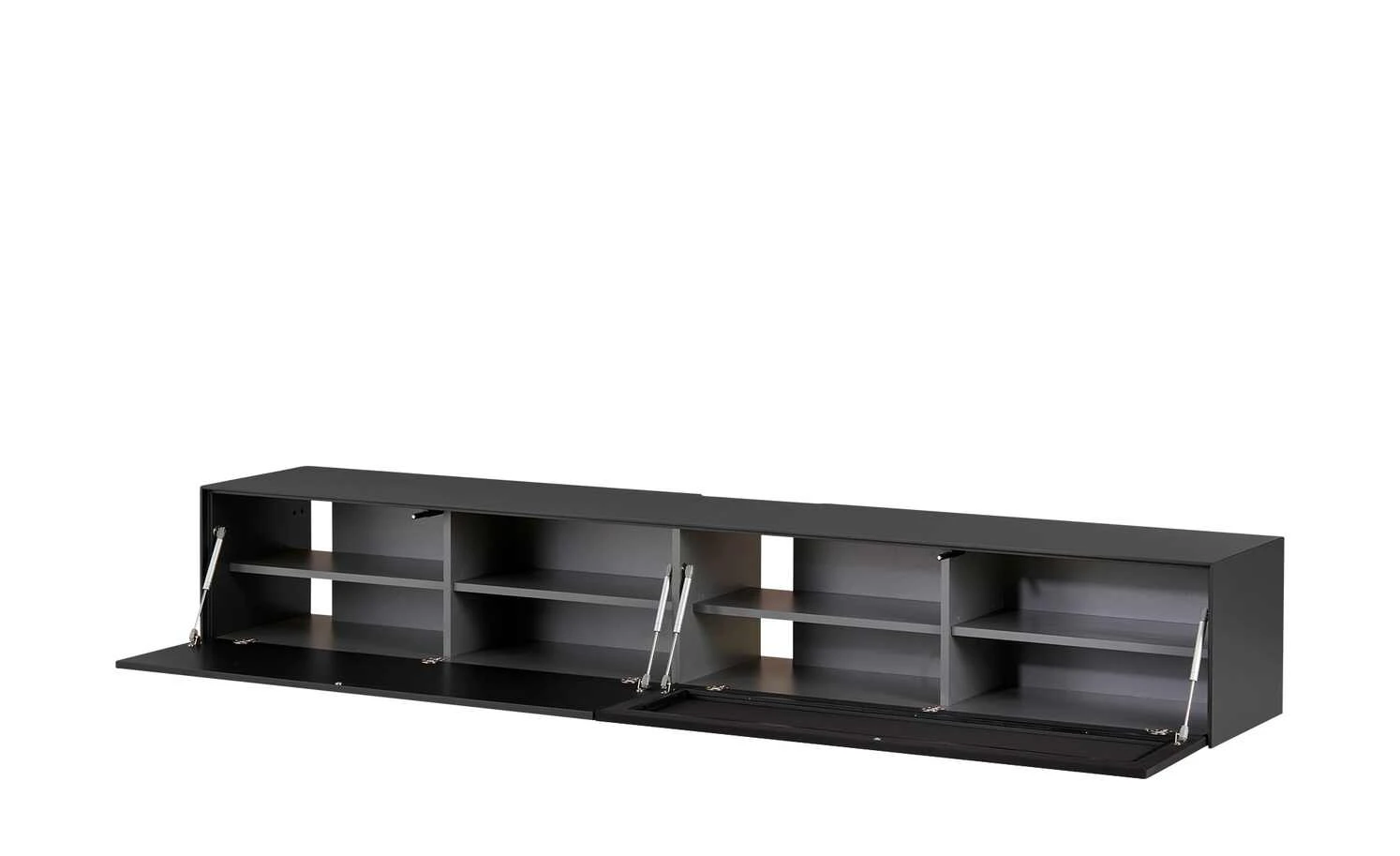 TV-Lowboard Stream | Schwarz / Anthrazit 5 TV-Lowboard Stream | Schwarz / Anthrazit – Bild 5