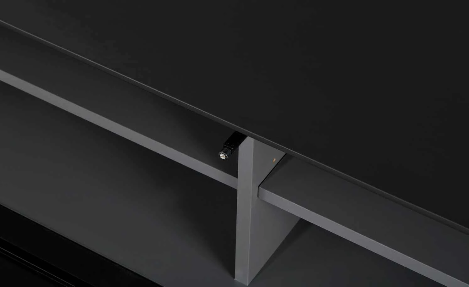 TV-Lowboard Stream | Schwarz / Anthrazit 7 TV-Lowboard Stream | Schwarz / Anthrazit – Bild 7