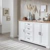 Sideboard Varese | Pinie hell (Nachbildung) / Asteiche (Nachbildung)