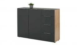 Sideboard Vitreo | Riviera Eiche (Nachbildung) / Anthrazit -Kommode & Sideboards Verkäufe 13349507 2 202208172232