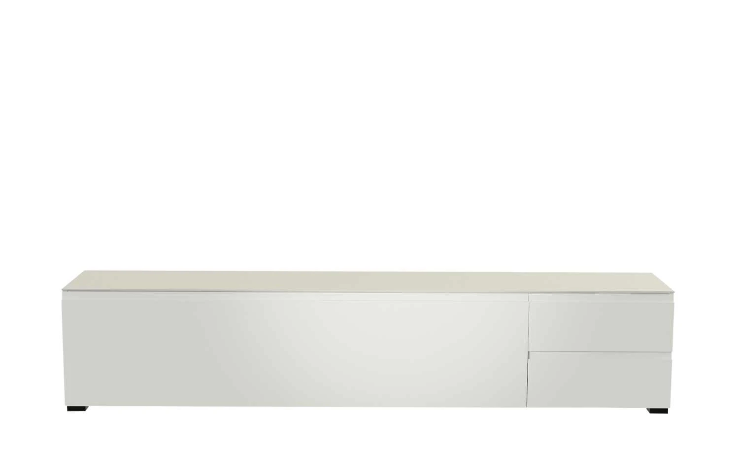 TV-Board Nicolo | Weiß Gleiter, Gleiter 2 TV-Board Nicolo | Weiß Gleiter, Gleiter – Bild 2